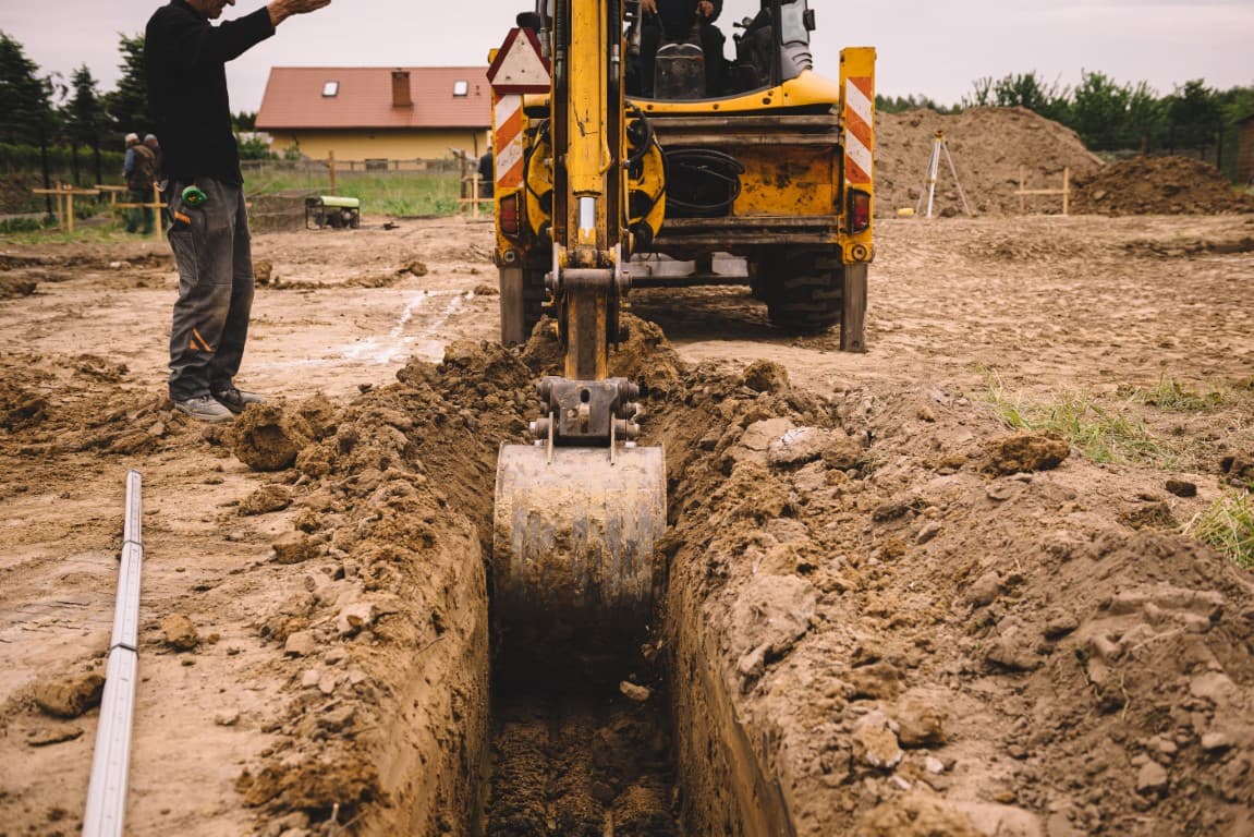 Excavation et nivellement